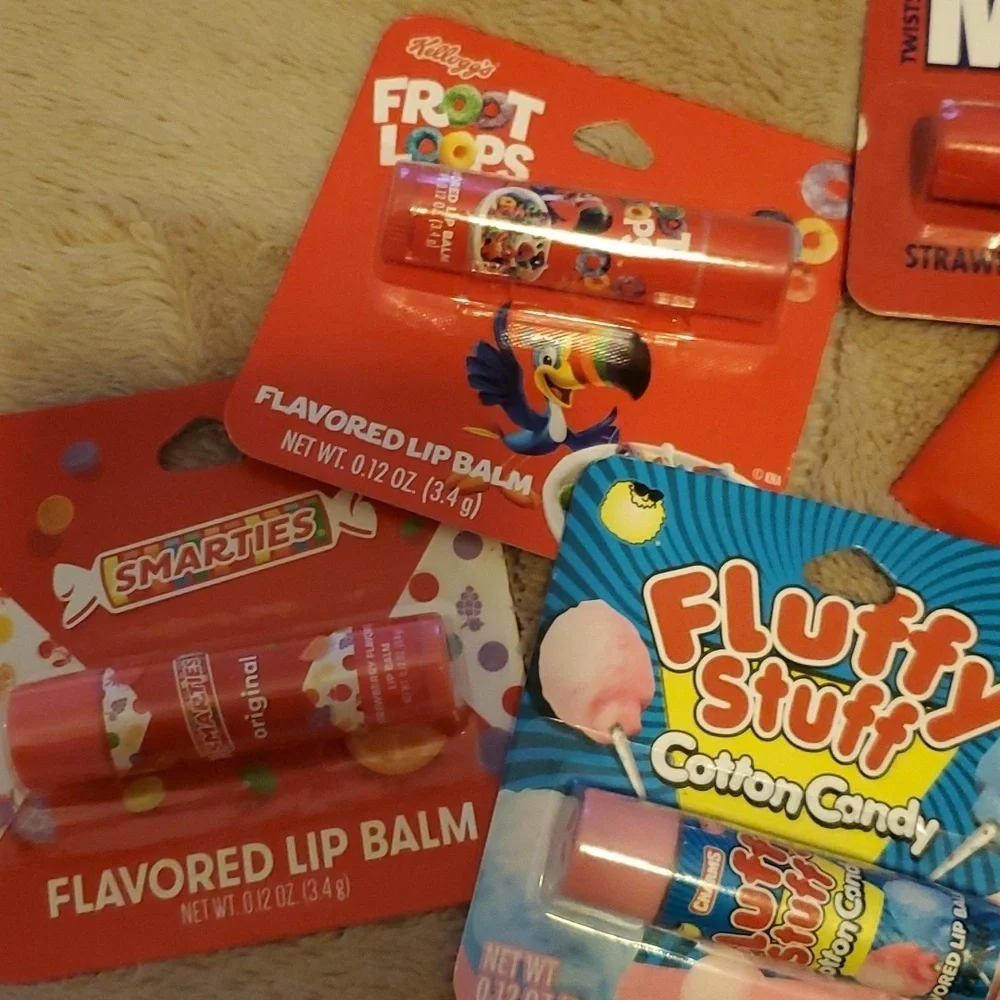 Candy Cookie Lip Balm Bundle with Reese's Pouch NWT